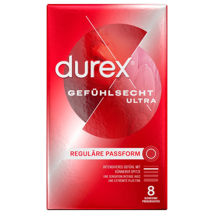 Durex Kondome Gefühlsecht Ultra 8 Stück
